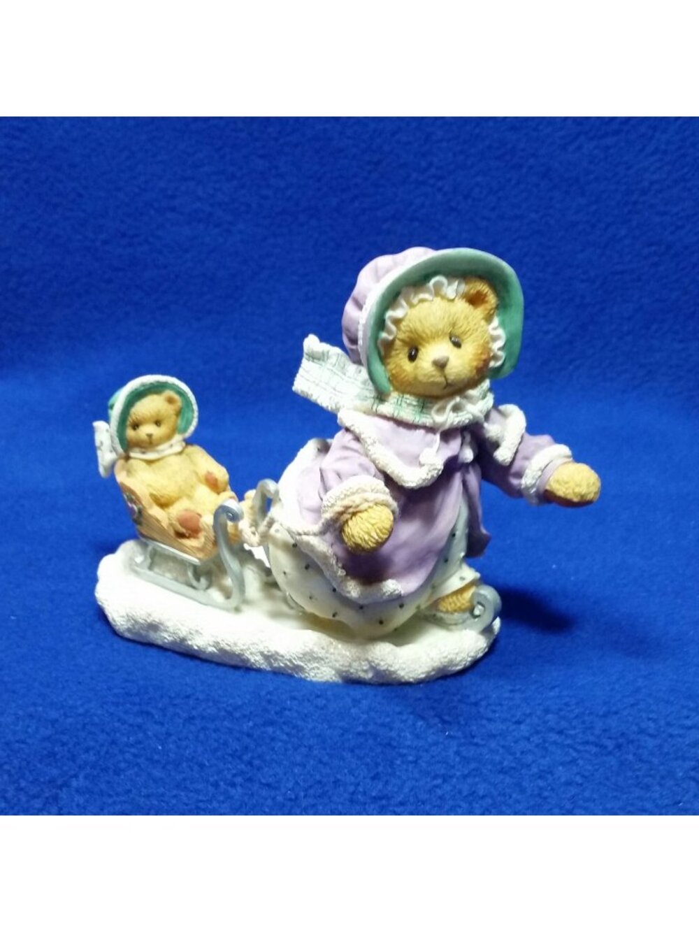 Cherished Teddies Gretchen Winter Brings A Season Of Joy Figurine Enesco 203351